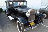Trimoba AG / Oldtimer und Immobilien,Ford A 1931. Das Fahrzeug war in 4  Standartfarben aber nicht in Schwarz lieferbar. Dieses Exemplar ist farblich daher wohl nicht original. 3.3l-R4, 40 bhp, Leergewicht 954-1144kg