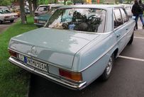 Trimoba AG / Oldtimer und Immobilien,Mercedes 220 W115 1971;  4 Zyl., 2172ccm, 105 PS, 1340 kg, 168 km/h, 4685mm Länge