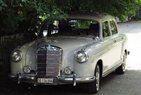 Trimoba AG / Oldtimer und Immobilien,Mercedes 220S 1956 im Schatten