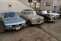 Trimoba AG / Oldtimer und Immobilien,li-re: BMW 3.0SI 1973 / Mercedes Ponton 180 ca. 1955 / Rolls-Royce