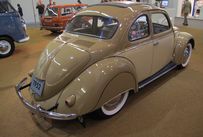 Trimoba AG / Oldtimer und Immobilien,VW Käfer Stoll-Coupé 1951/52. 4-Zyl Boxer, 1131 ccm, 25 PS. Noch vor Karmann, verwandelte die Firma Stoll (heute Ackermann/Fruehauf) den Käfer zum Luxus-Coupé