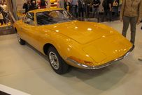Trimoba AG / Oldtimer und Immobilien,Opel GT-Experimental 1965 ausgestellt an der IAA,. Schon dazumal kam der Vergleich als kleiner Bruder zu GM‘s Corvette auf.