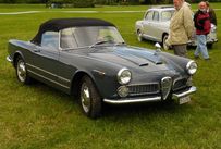 Trimoba AG / Oldtimer und Immobilien,Alfa Romeo 2000 Spider 1958-1961; 4 Zyl. 2.0l, 115PS, leider nicht mit original Aussenspiegel