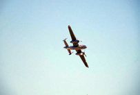 Trimoba AG / Oldtimer und Immobilien,North Amercian B-25 Mitchell Bomber aus dem 2. Welkrieg: Mit 16 Stück Typ-gleichen Exemplaren wurde der sogenannte Doolittle Raid Angriff am 18.04.42 auf Tokio geflogen