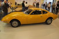 Trimoba AG / Oldtimer und Immobilien,Opel GT-Experimental 1965 ausgestellt an der IAA,. Schon dazumal kam der Vergleich als kleiner Bruder zu GM‘s Corvette auf.