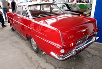 Trimoba AG / Oldtimer und Immobilien,Opel Rekord Olympia P2 1700 1961-63; 4-Zylinder, 1.7l. 60 PS. Aufgrund des überproportional langen Kofferraums, wurde das Coupé auch „der rasende Kofferraum“ genannt 