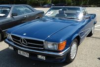 Trimoba AG / Oldtimer und Immobilien,Mercedes 300 SL 1989, letztes Modell des R107. Nachfolgemodell ist der R129. 188 PS, 4 Plätzer (Sitze im Fond war teure Option)