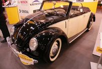 Trimoba AG / Oldtimer und Immobilien,Gott sei Dank: VW Käfer Hebmüller im Original-Look, Baujahr 1949-1952, 1.1l; 4 Zyl.; 25PS  VP Zustand 1-2 ca. EUR 55'000.-