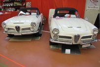 Trimoba AG / Oldtimer und Immobilien,Von li. nach re: Alfa Romeo 2600 Spider 1962-65: R-6, 2.6l, 145 PS / Alfa Romeo 2000 Spider 1958-1961; 4 Zyl. 2.0l, 115PS