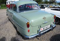 Trimoba AG / Oldtimer und Immobilien,Opel Rekord/Olympia 1955; R-4, 1488ccm, 40 PS, 100Nm bei 2300 U/min.
