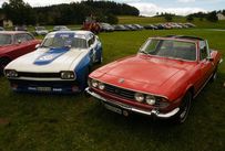 Trimoba AG / Oldtimer und Immobilien,Ford Capri RS 2600 Umbau / Triumph Stag  1970-1978, V8 Motor (umstrittene Eigenentwicklung von Triumph), 3000ccm, 145PS