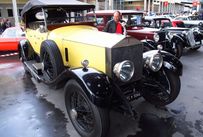 Trimoba AG / Oldtimer und Immobilien,Rolls-Royce  Jahrgang vor 1933 mit rotem RR-Emblem (nach dem Tod von Henry Royce 1933 nur Schwarz), Open Tourer 