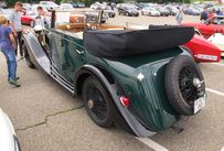 Trimoba AG / Oldtimer und Immobilien,Rolls Royce 20 HP 1926 mit den beiden RR in Rot, was unter Kennern soviel bedeutet wie, dass beide Herren noch am Leben waren.