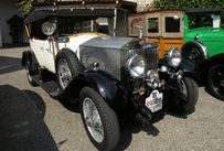 Trimoba AG / Oldtimer und Immobilien,Rolls-Royce 20-25 1931 mit rotem RR-Emblem (nach dem Tod von Henry Royce 1933 nur Schwarz), 118km/h Spitze / 3.7 L, Aufbau Fa. Mulliner als Open Tourer