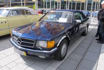Trimoba AG / Oldtimer und Immobilien,Mercedes 500 SEC  1989: Cabrioumbau Stylinggarage Chris Hahn, V8,  5.0l, 245 PS, VP: € 37'500.-