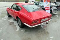 Trimoba AG / Oldtimer und Immobilien,Fiat Dino Coupé 1967-72; 6 Zyl. Besass in der ersten Version bis 1969 den Ferrari-Vollalumotor mit 2.0l Hubraum u. 160PS. Dies sind die gesuchteren Objekte. Später 2,4l 180 PS