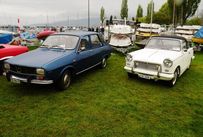 Trimoba AG / Oldtimer und Immobilien,li-re: Renault 12 TL 1971, 1259ccm / Triumph Herald  Jg. 1964  1147ccm